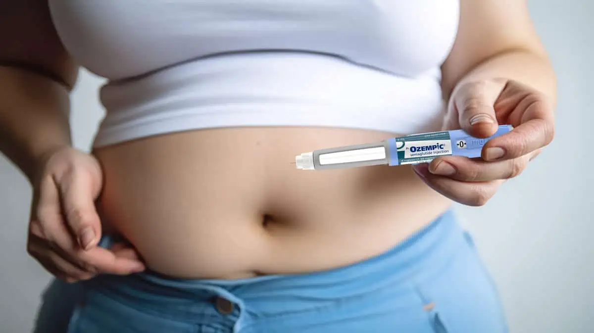 Lady is holding Semaglutide injection for Weight Loss treatment in Forest Hills, NY | Century Medical Services